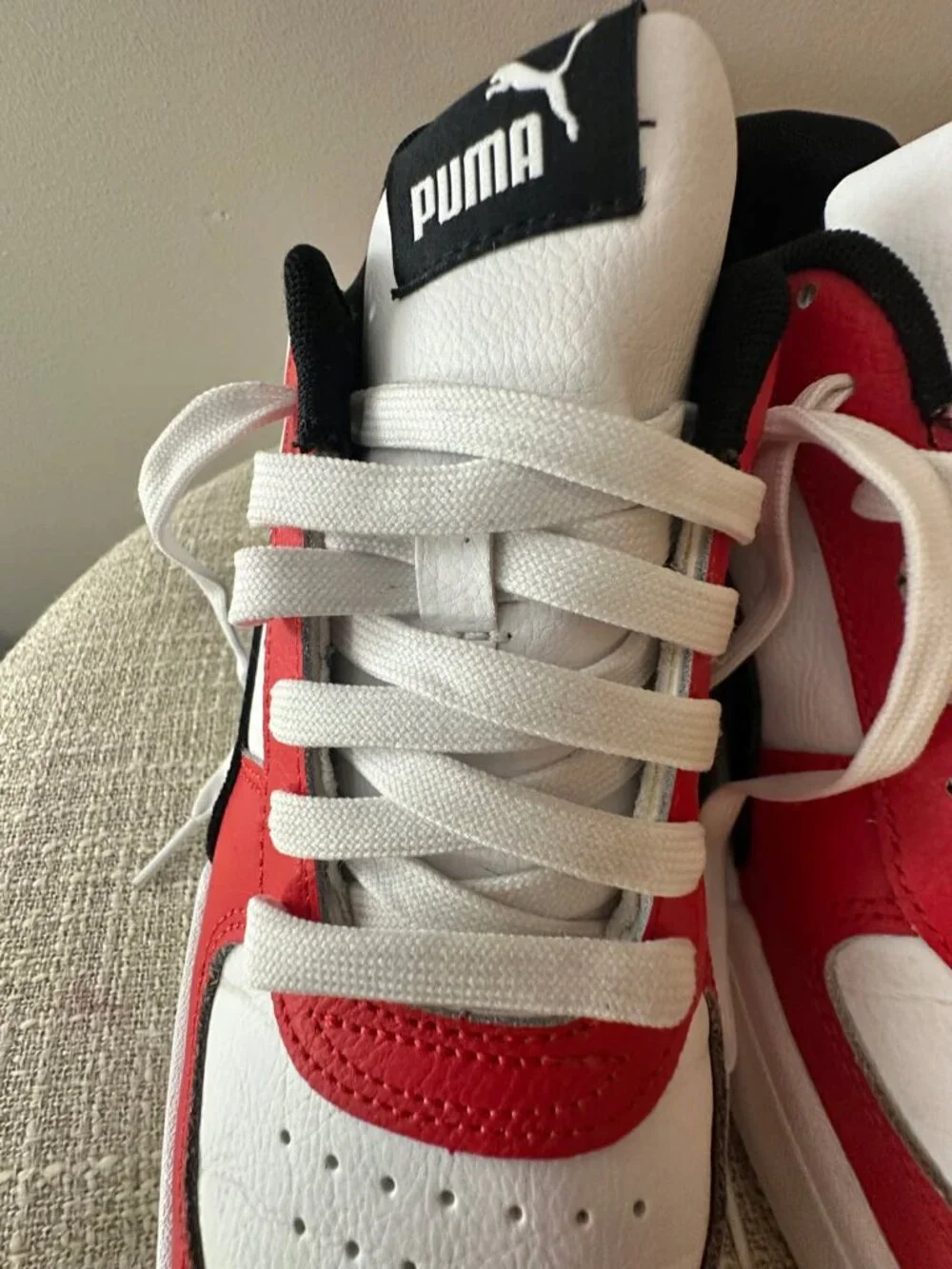 Puma SoftFoam+ Red White Black Sneakers | Men’s 9 - Picture 9 of 12
